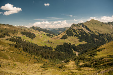 Landschaft am Furkajoch (Vorarlberg) 1.700 m