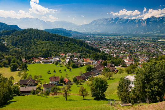 Landschaft am Furkajoch (Vorarlberg) 1.700 m