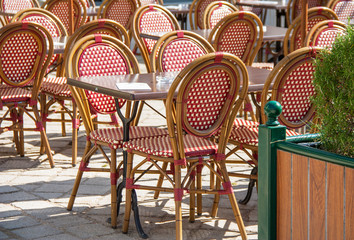 Terrasse de café