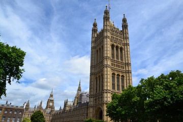 Fototapeta na wymiar London - Westminster (Victoria Tower)