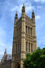 Fototapeta na wymiar London - Victoria Tower 