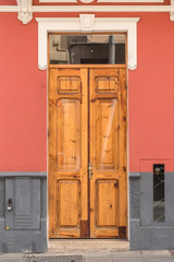 Elegante Haustür aus Holt