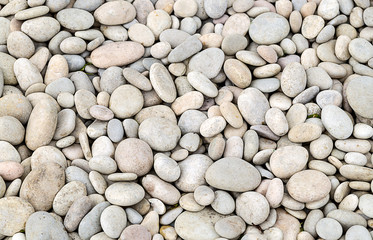 Stone background gray small pebbles beach holidays