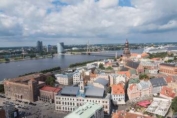 Ryga - Panorama z wieży