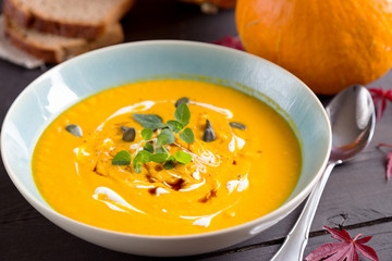 Kürbissuppe