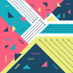 hipster geometric background