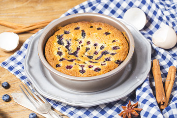 blueberry cake