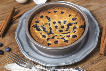 blueberry cake