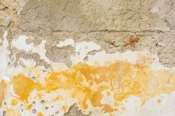 Hausmauer restaurieren renovieren als Hintergrund