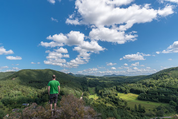 Naklejka premium Nesselbergfels