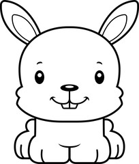 Cartoon Smiling Bunny