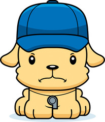 Cartoon Angry Coach Puppy