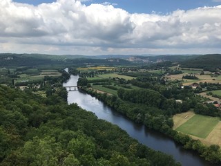 Naklejka premium Paysage de Dordogne