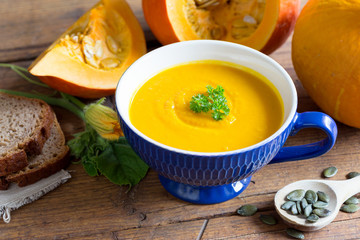 leckere Kürbissuppe
