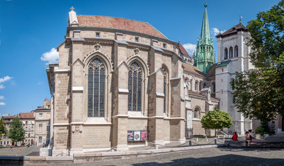 Cathédrale Saint Pierre vieille ville Genève