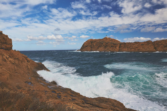 Paesaggio marino, spiaggia e mare, Corsica