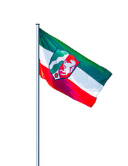 Landesflagge Nordrhein Westfalen