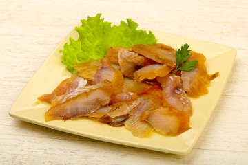Smoked catfish fillet