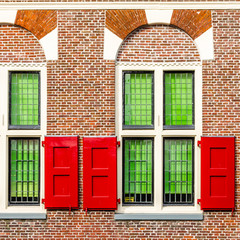 Architectural detail in Alkmaar