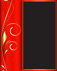 Floral Decorative Banner