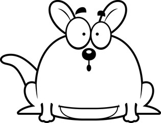 Surprised Little Kangaroo