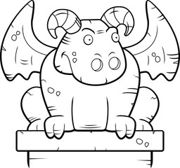 Gargoyle Perched