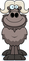 Smiling Cartoon Ox