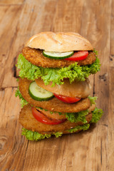 Schnitzelsemmel