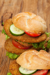 Schnitzelbrötchen