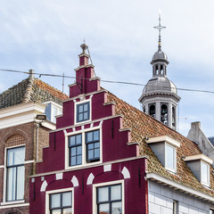 Fototapeta premium Architecture in Alkmaar, the Netherlands