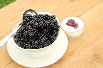 Brombeerschale