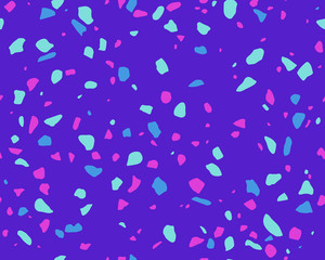 Terrazzo Pattern. Endless Background.