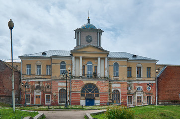 Fototapeta na wymiar Dnieper Gates.Church of the Smolensk