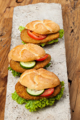 Schnitzelbrötchen