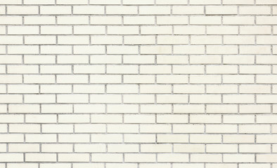 Fototapeta premium White brick wall texture or background