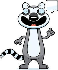 Cartoon Lemur Talking