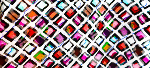 Buntes Karomuster