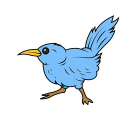 Fototapeta premium Cartoon Bird Vector