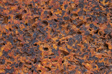 Red texture stonewall background, dotted brown stone partition, old rock wall banner, tan brick home surface, rough grunge brickwall home exterior, stonework grit material sand bar.
