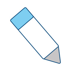 Wooden pencil symbol