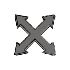 Infographic arrows symbol