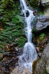 Amazing landscape with wild waterfall, Armenia