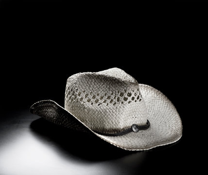 Straw Cowboy Hat.