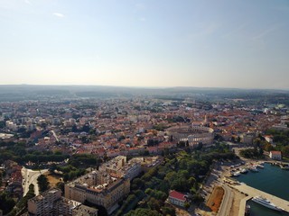 Kroatien - Pula & Umgebung aus der Vogelperspektive
