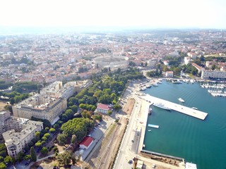Kroatien - Pula & Umgebung aus der Vogelperspektive