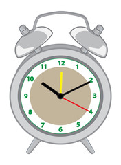 Alarm Clock Vector Illustration
