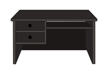 Office Desk Vector