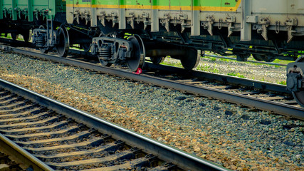 Obraz premium railway cars