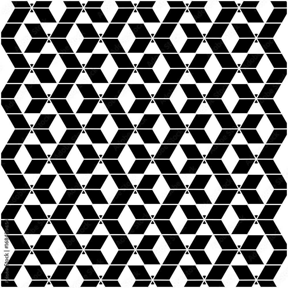 Poster abstract geometric vector pattern