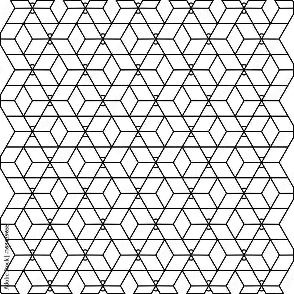 Aufkleber minimal abstract geometric vector pattern